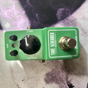 Ibanez Tube Screamer Mini Overdrive Guitar Effects Pedal